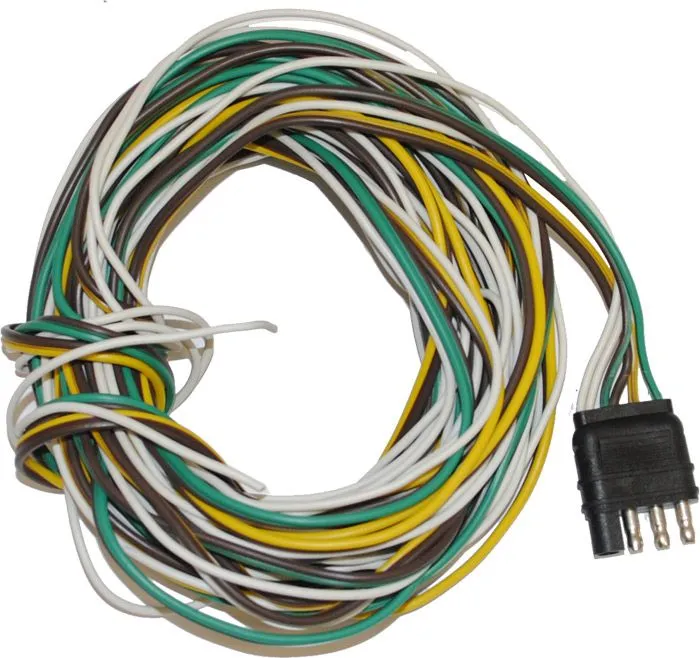 4-Way Flat 30' Harness w/ 2 Fu